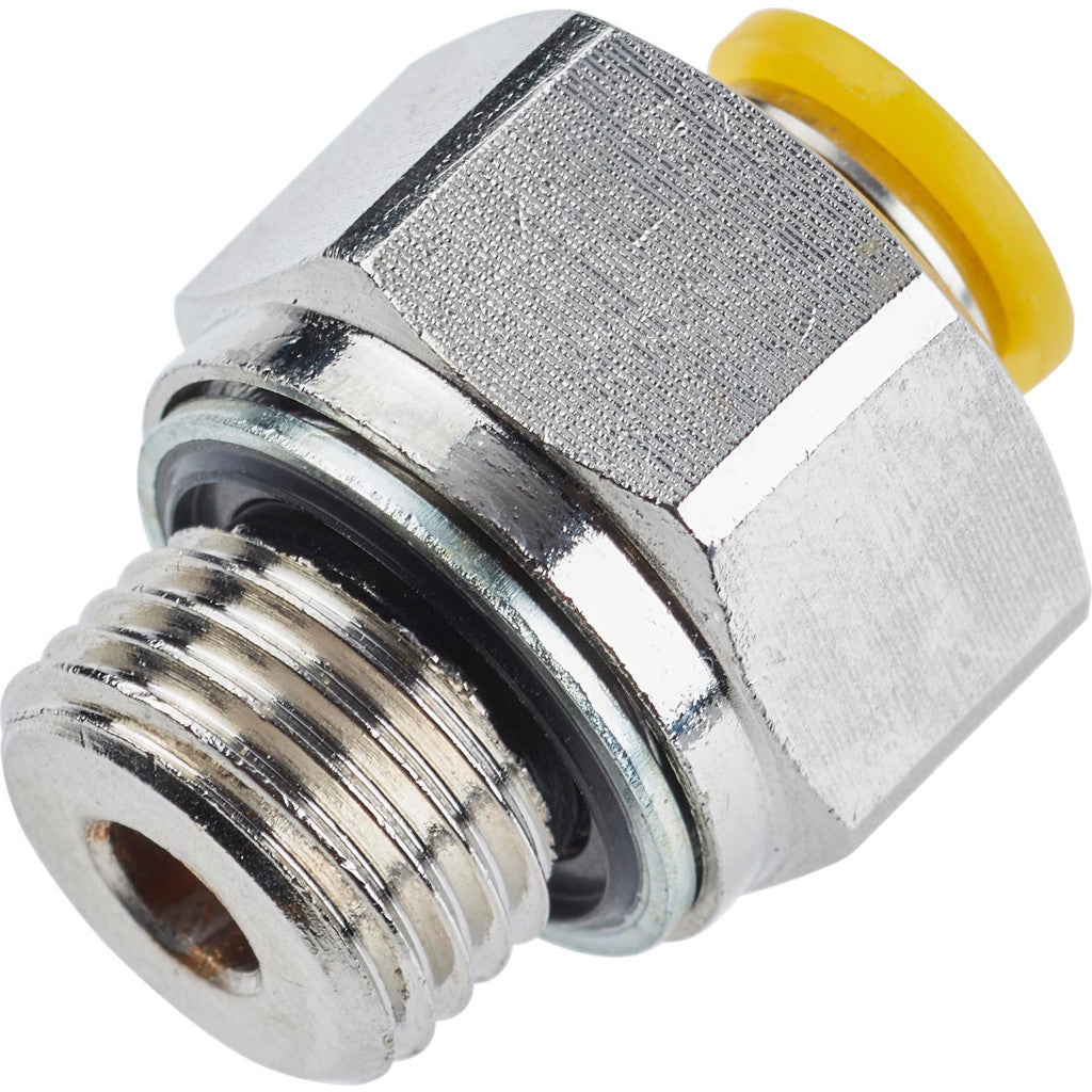 Parker 68PLP-6M-2G Push-to-Connect x Male BSPP Male Connector: 1/8 BSPP, 6 mm Tube OD