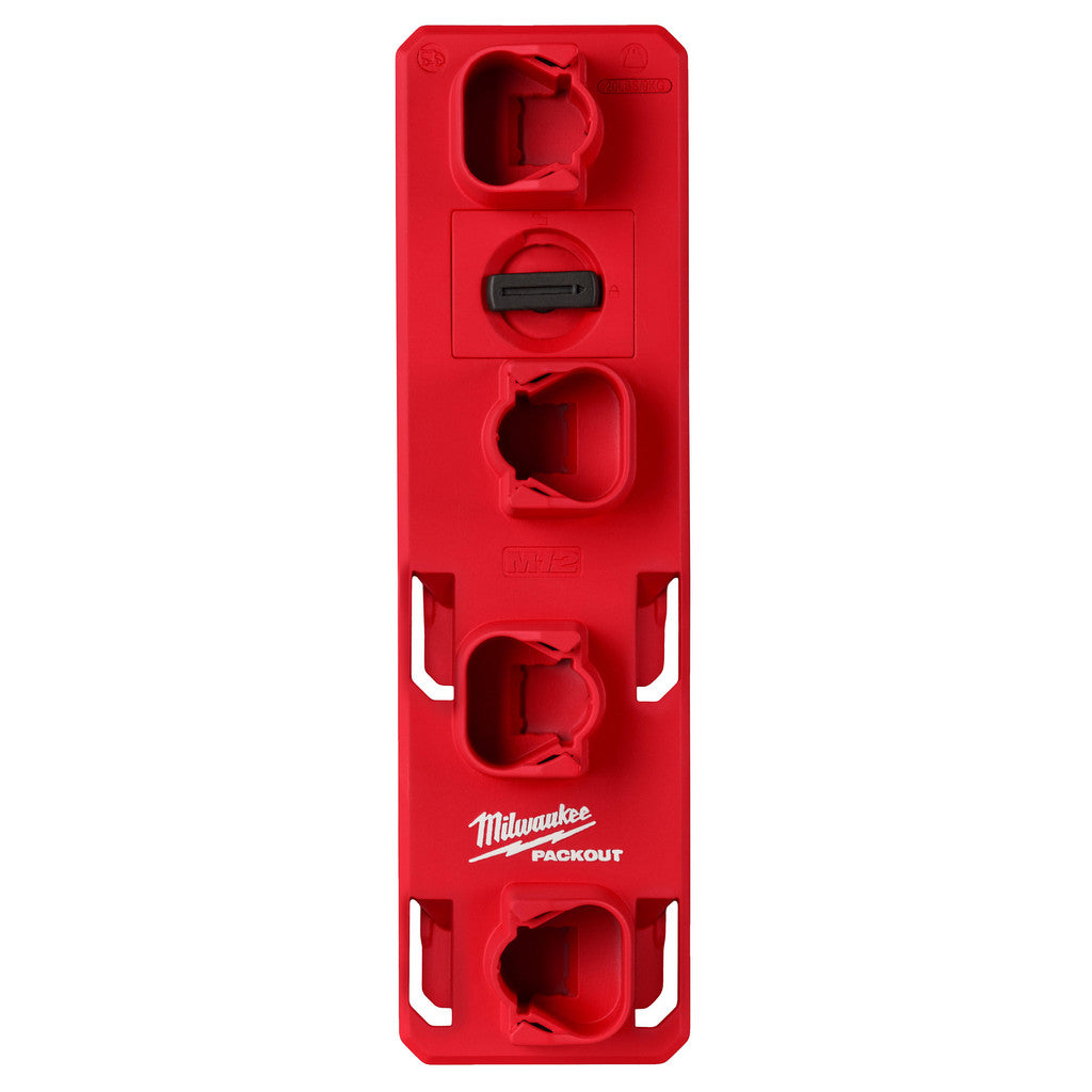 Milwaukee Tool 48-22-8338 PACKOUT M12 Battery Rack: 13" High, 2.6" Long, 4" Wide