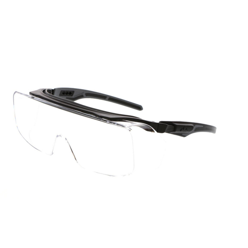 MCR Safety OG210PF Safety Glasses: Anti-Fog, Polycarbonate, Clear Lenses, Half-Framed