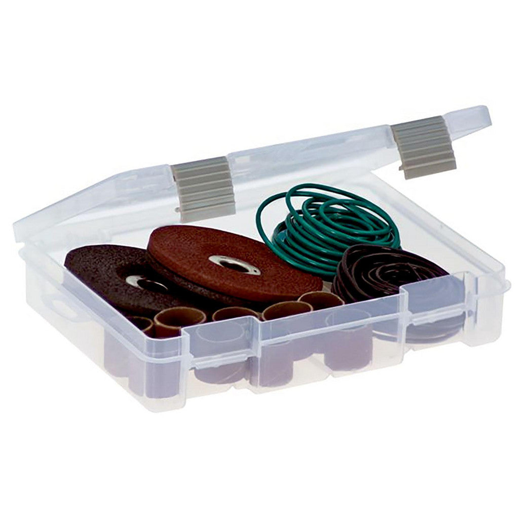 Plano Molding 2371500 Small Parts Boxes & Organizers; Product Type: Storage Box; Lock Type: ProLatch; Width (Inch): 7; Depth (Inch): 2; Number of Dividers: 0; Removable Dividers: No