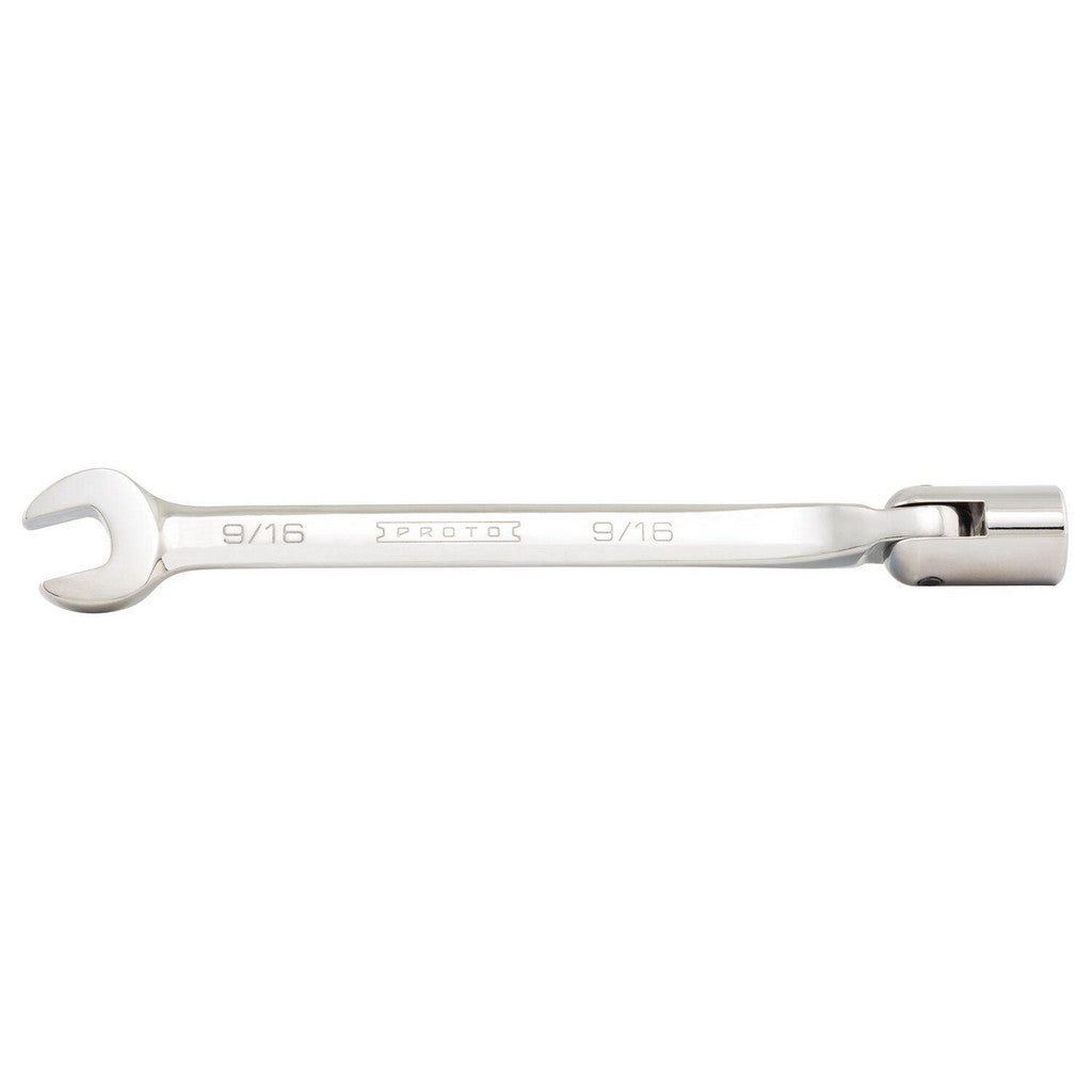 Proto J1270-18A Combination Wrench: 9/16" Head Size, 15 deg Offset
