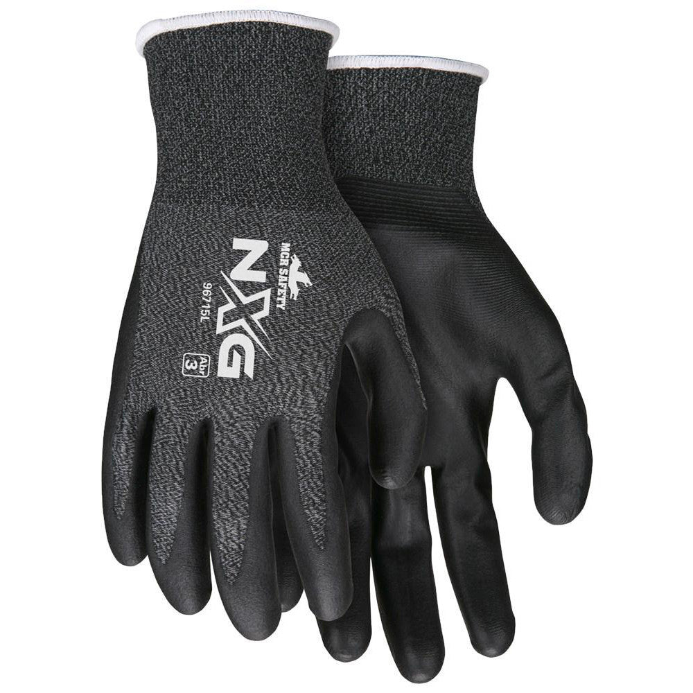 MCR Safety 96715XS Work Gloves: UltraTech 96715, Size X-Small, Nitrile-Coated Puncture Resistant
