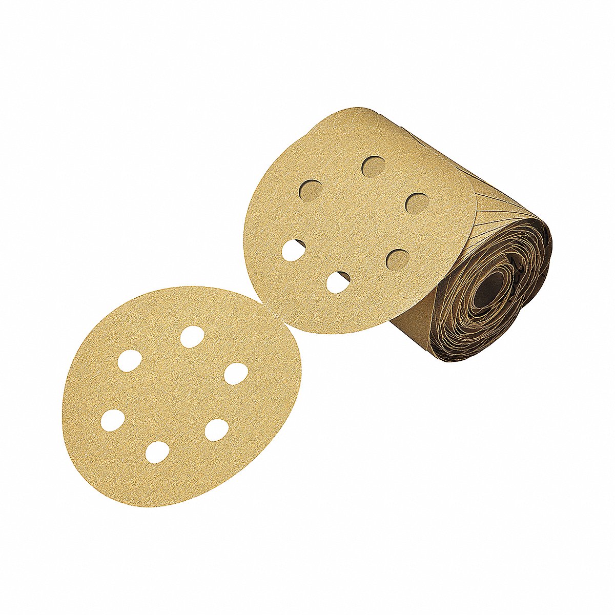 3M Psa Sanding Disc Roll, 6In Dia, P180 G, Pk4, 6in (7000119565)