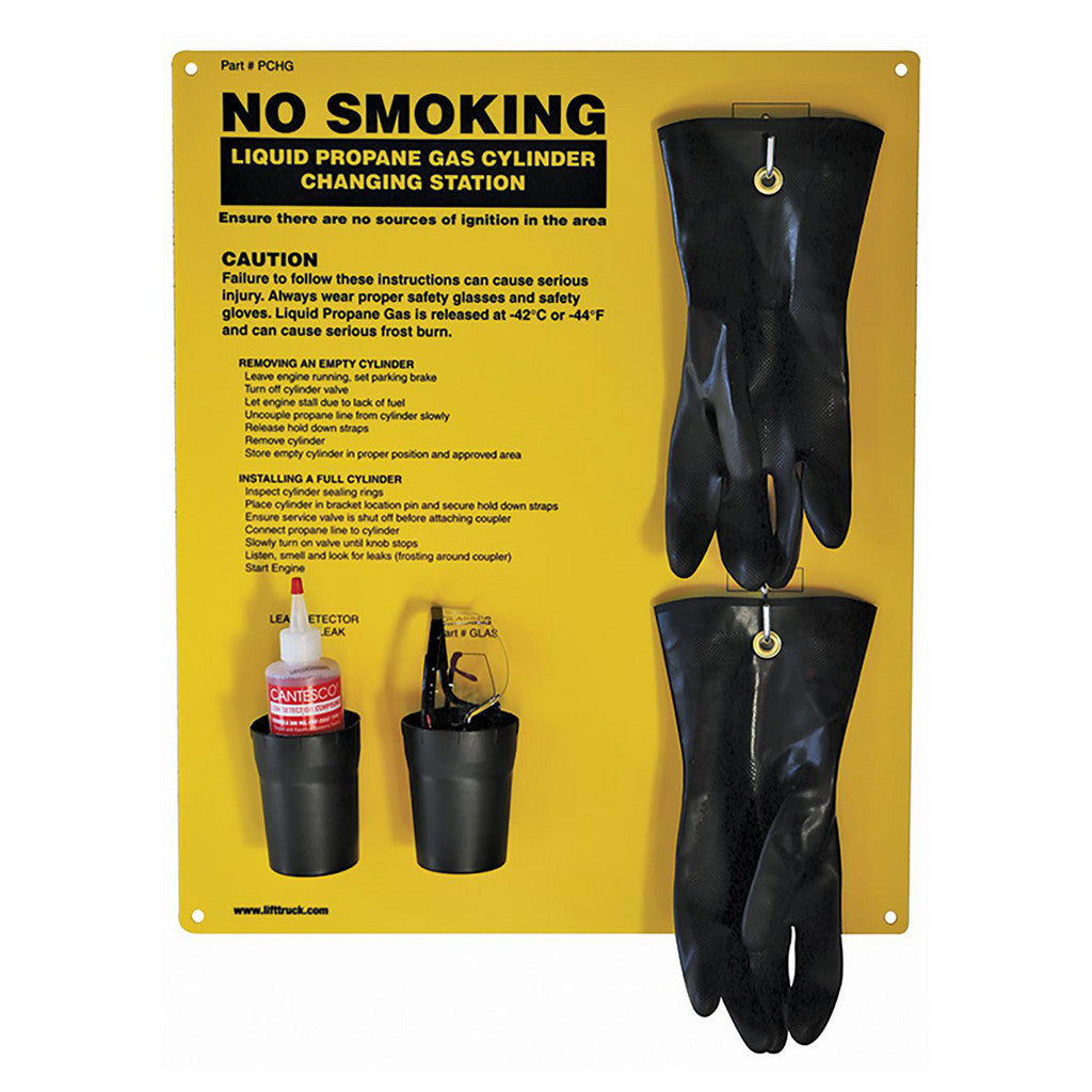 Ideal Warehouse Innovations Inc. 70-1171 Propane PPE Kit: 4 Components