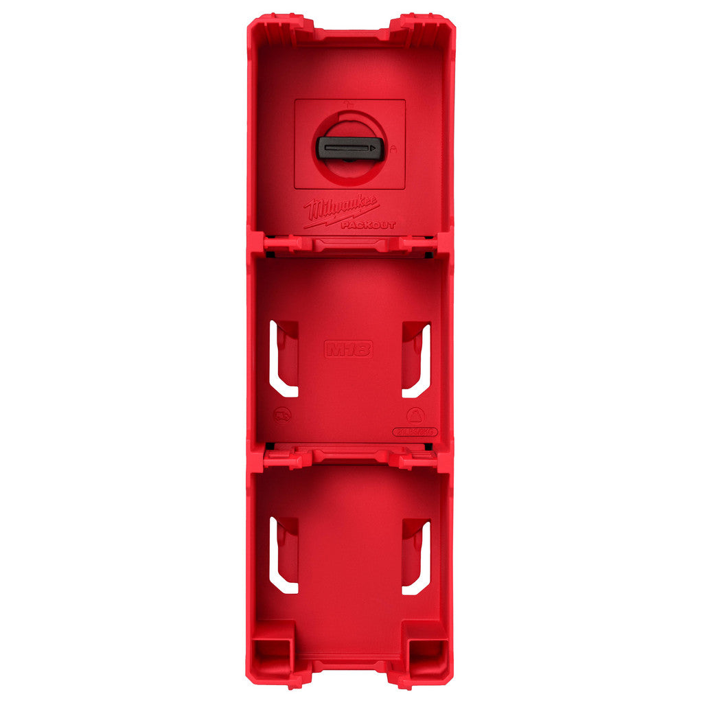 Milwaukee Tool 48-22-8339 PACKOUT M18 Battery Rack: 13" High, 4" Long, 4" Wide