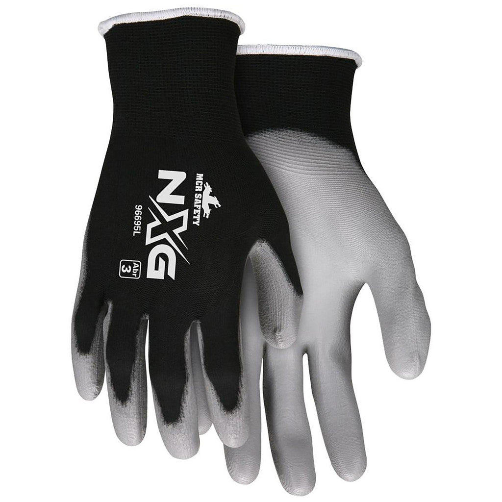 MCR Safety 96695L Cut, Puncture & Abrasion-Resistant Gloves: NXG 96695, Cut A1, Puncture 2, Abrasion 3, 15 ga, Size Large