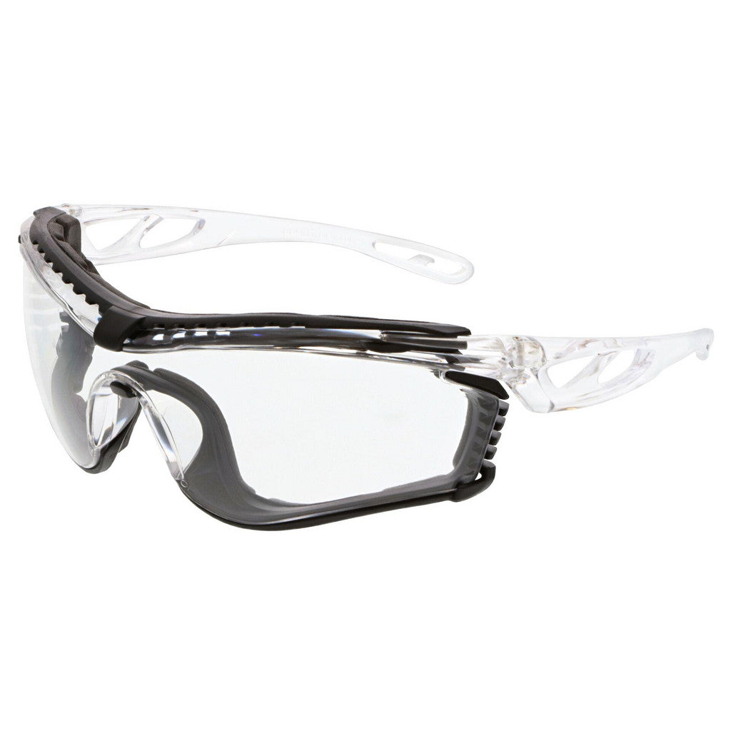 MCR Safety CL510AF Safety Glasses: Anti-Fog, Polycarbonate, Clear Lenses, Full-Framed