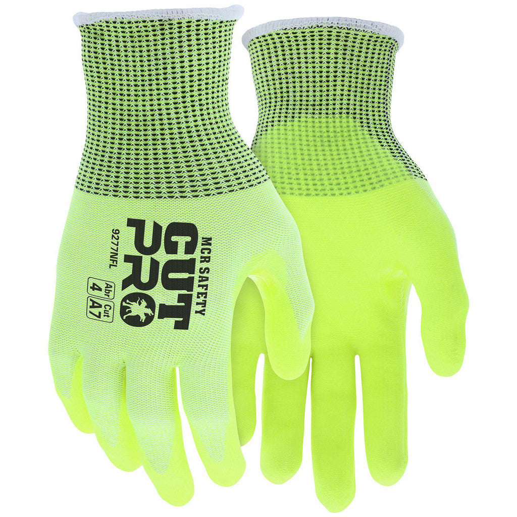 MCR Safety 9277NFXL Cut, Puncture & Abrasion-Resistant Gloves: Cut Pro 9277NF, Cut A7, Puncture 3, Abrasion 6, 13 ga, Size X-Large