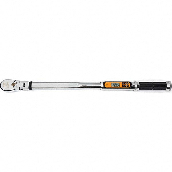 GEARWRENCH 85196 Torque Wrench: 1/2" Square Drive, Newton Meter