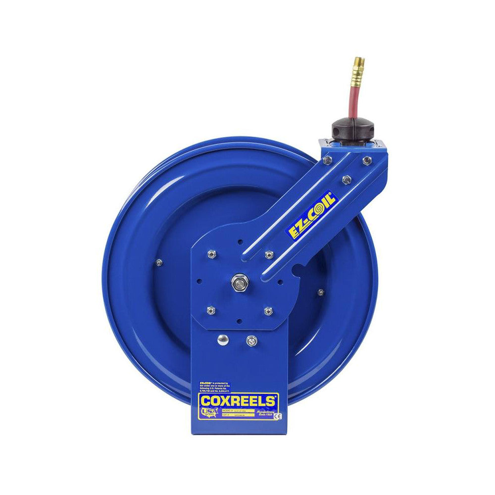 CoxReels EZ-P-LP-430 Hose Reel with Hose: 1/2" ID Hose x 30', Spring Retractable