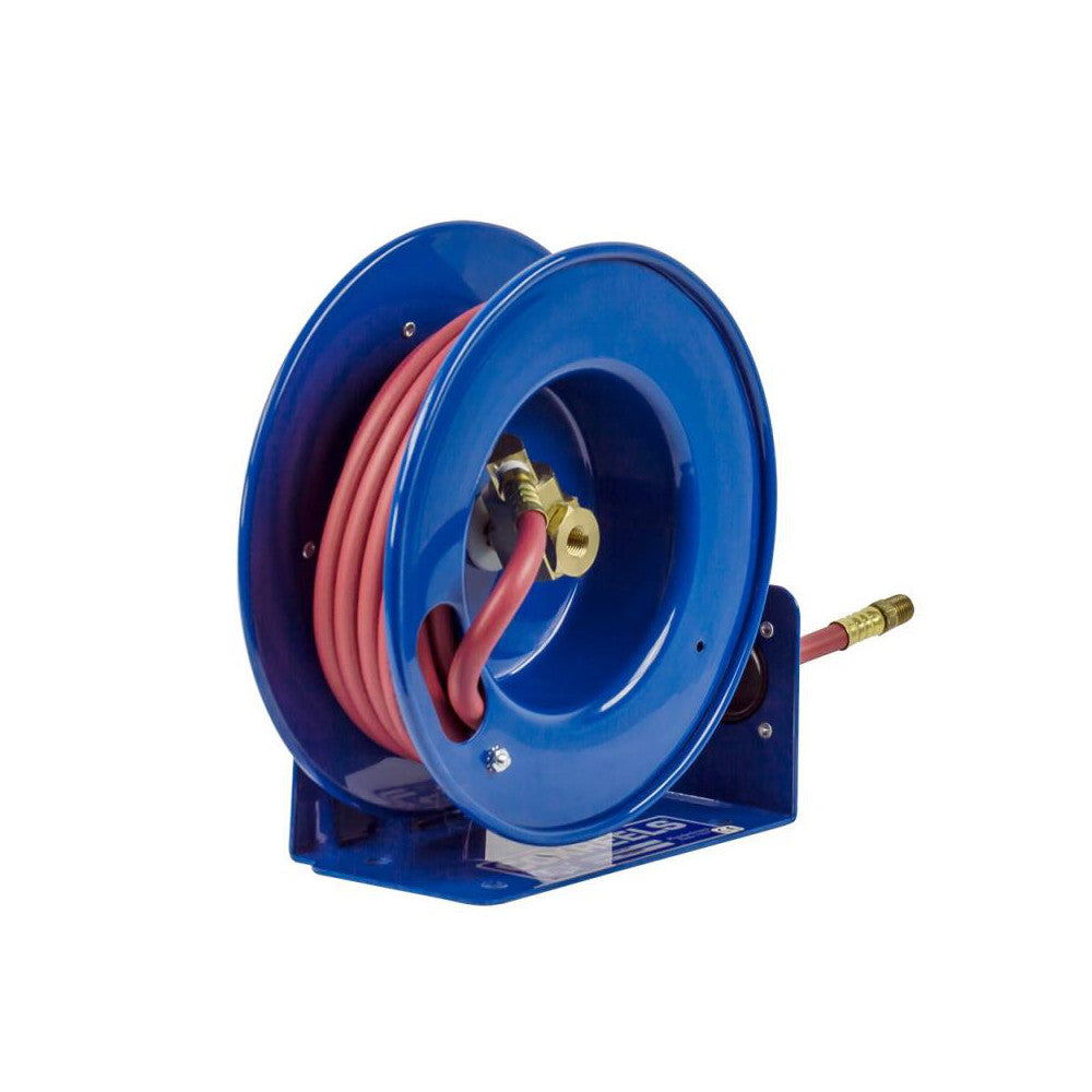 CoxReels LG-LP-125 Hose Reel with Hose: 1/4" ID Hose x 25', Spring Retractable