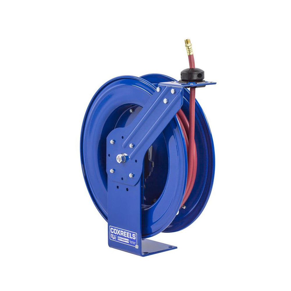CoxReels SH-N-350 Hose Reel with Hose: 3/8" ID Hose x 50', Spring Retractable