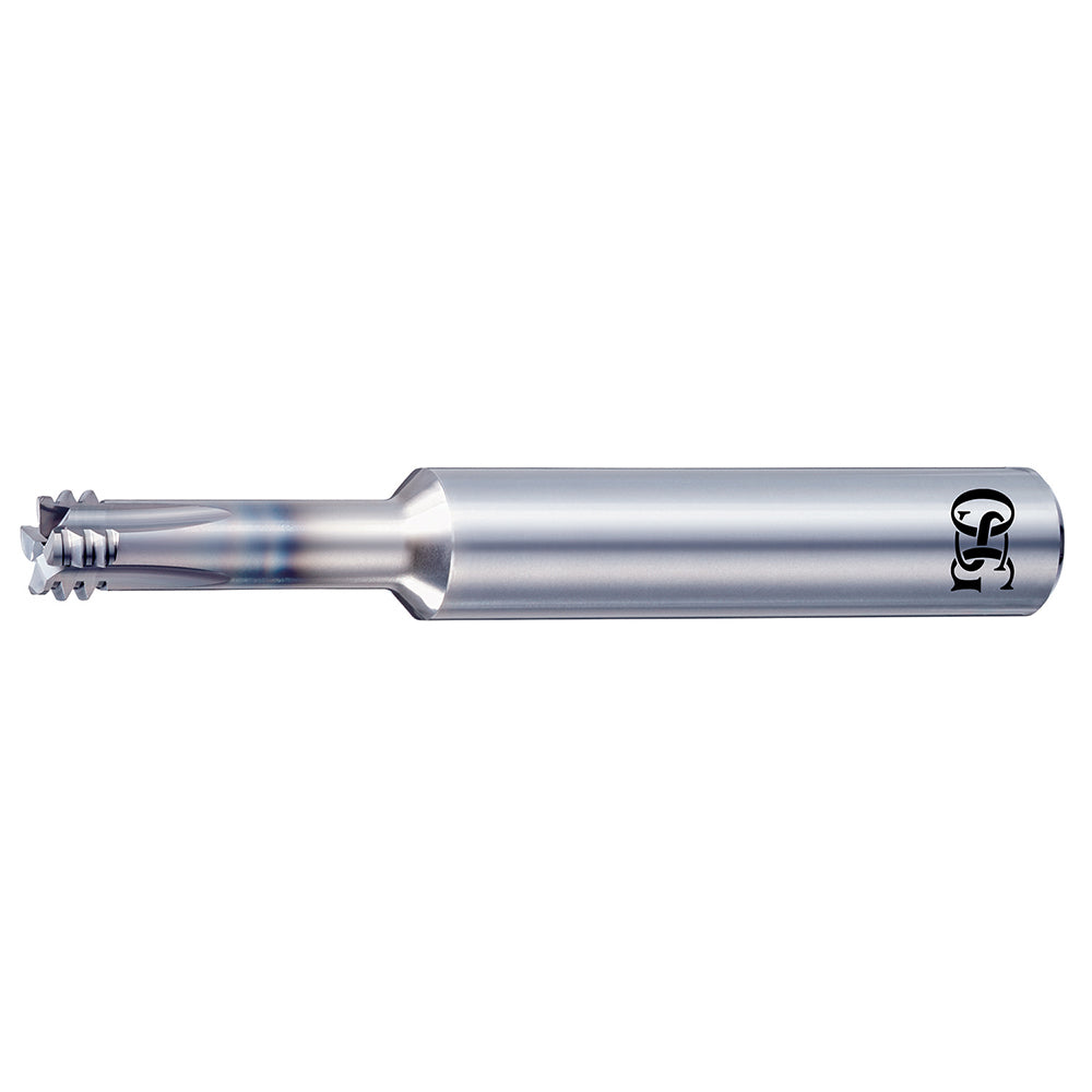 OSG 8331203 Helical Flute Thread Mill: 4 Flute, Solid Carbide