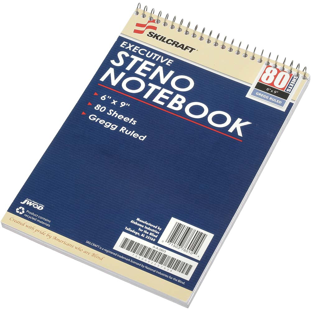 7530002237939 Stenographer AbilityOne Notebook