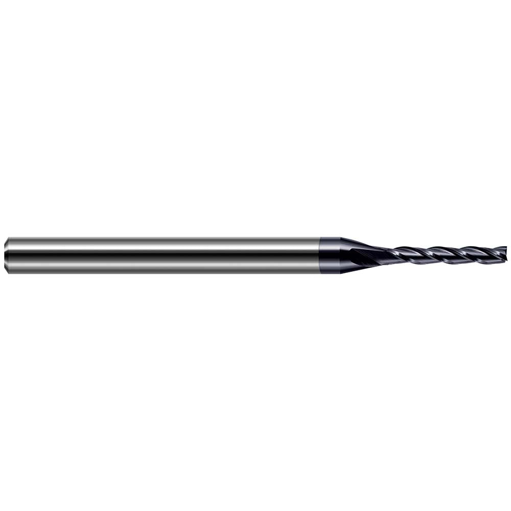 Harvey Tool 12750-C3 Square End Mill: 0.0500" Dia, 19/64" LOC
