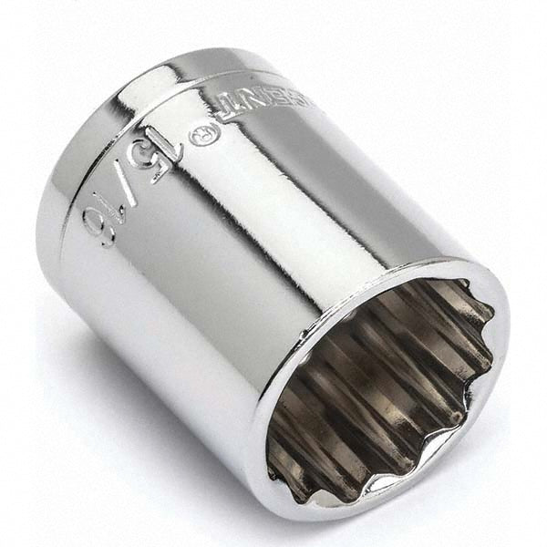 Crescent CDS61N Hand Socket: 1/2" Drive, 15/16" Socket, 12-Point