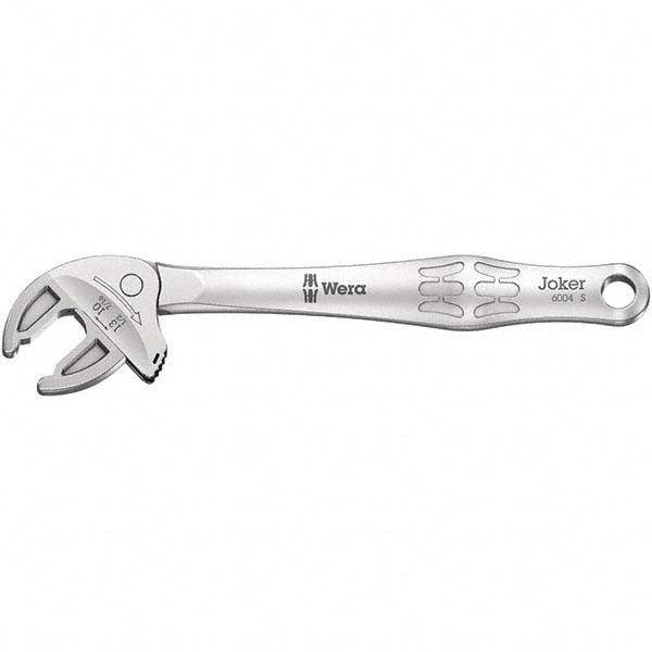 Wera 5020100001 Adjustable Wrench: 6" OAL, 1/2" Jaw Capacity