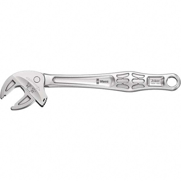 Wera 5020102001 Adjustable Wrench: 12" OAL, 1-1/4" Jaw Capacity