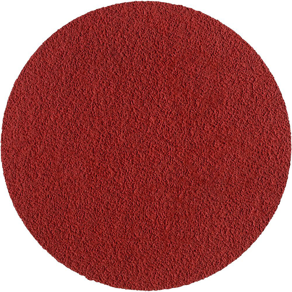 3M 7100222628 Hook & Loop Disc: 5" Dia, 80 Grit, Coated, Precision Shaped Ceramic