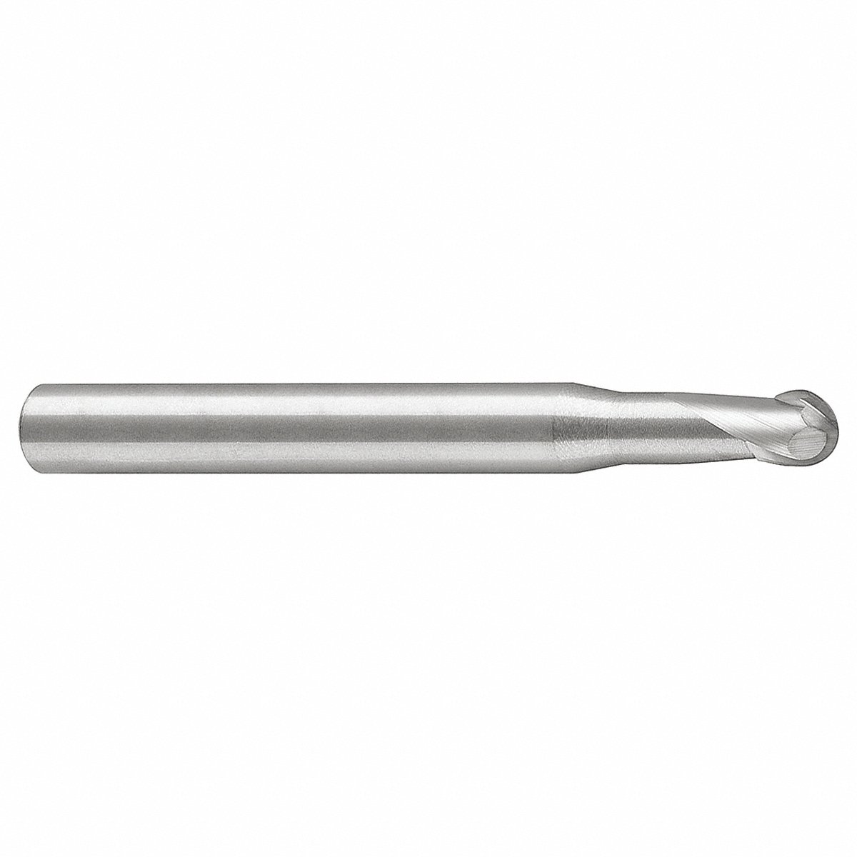 Micro 100 Ball End Mill Single End 0.60 mm Carbide (MMBM-006-5)