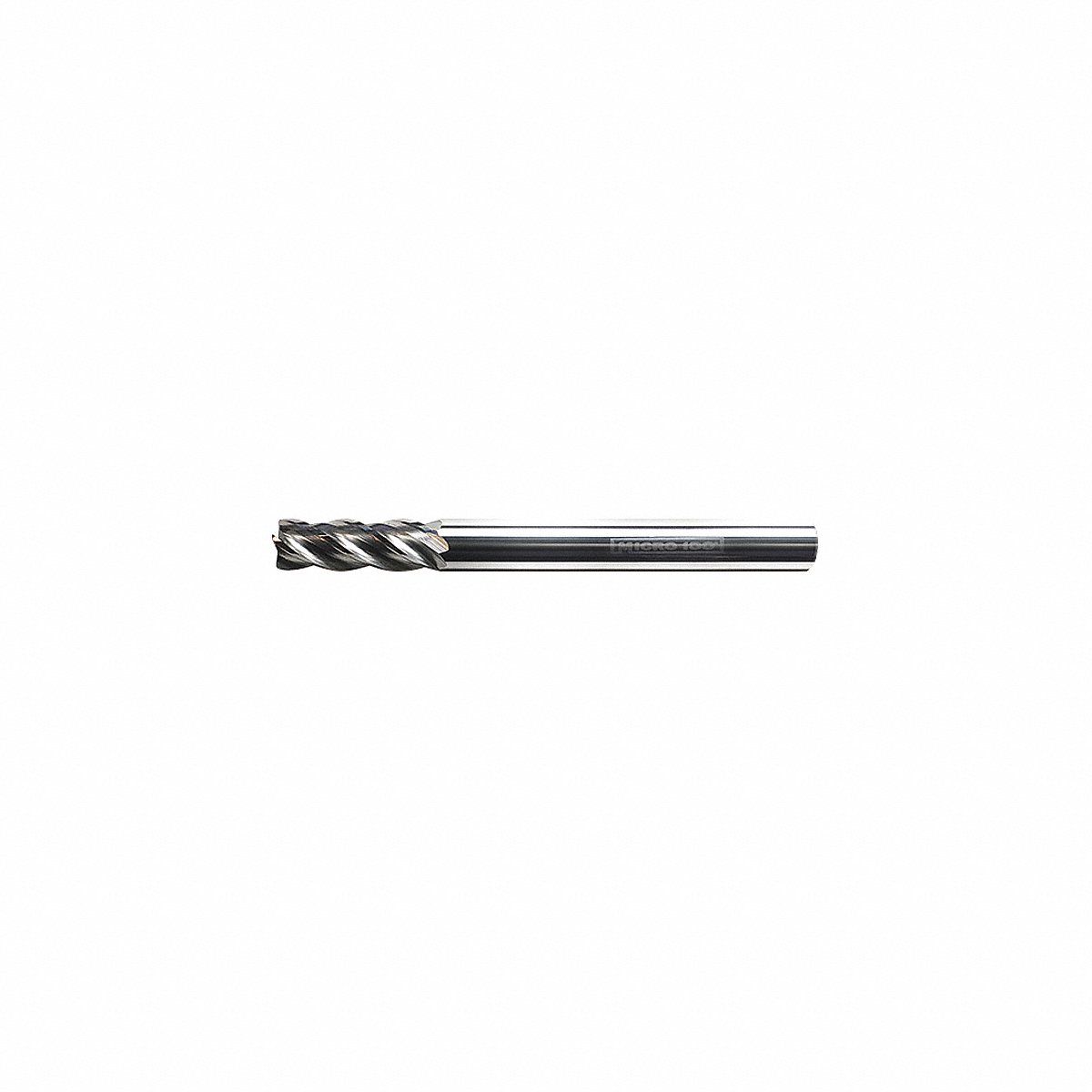 Micro 100 Corner Radius End Mill 10.00 mm Carb 0.60 mm rad (VHMM-100-4X)