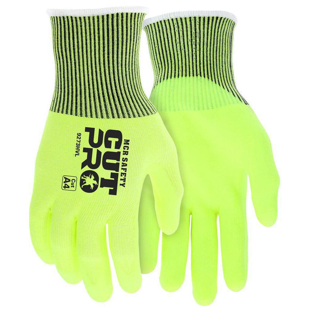 MCR Safety 9273HVXXL Cut, Puncture & Abrasion-Resistant Gloves: Cut Pro 9273HV, Cut A4, Puncture 3, Abrasion 4, 13 ga, Size 2X-Large
