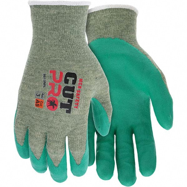 MCR Safety 9813NFL Cut, Puncture & Abrasion-Resistant Gloves: Cut Pro 9813NF, Cut A5, Puncture 3, Abrasion 6, 13 ga, Size Large