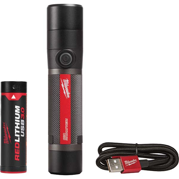 Milwaukee Tool 2160-21 USB Rechargeable Compact Flashlight, 800 Lumens