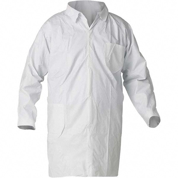 KleenGuard 44454 Lab Coat: Size X-Large, Microporous Film Laminate
