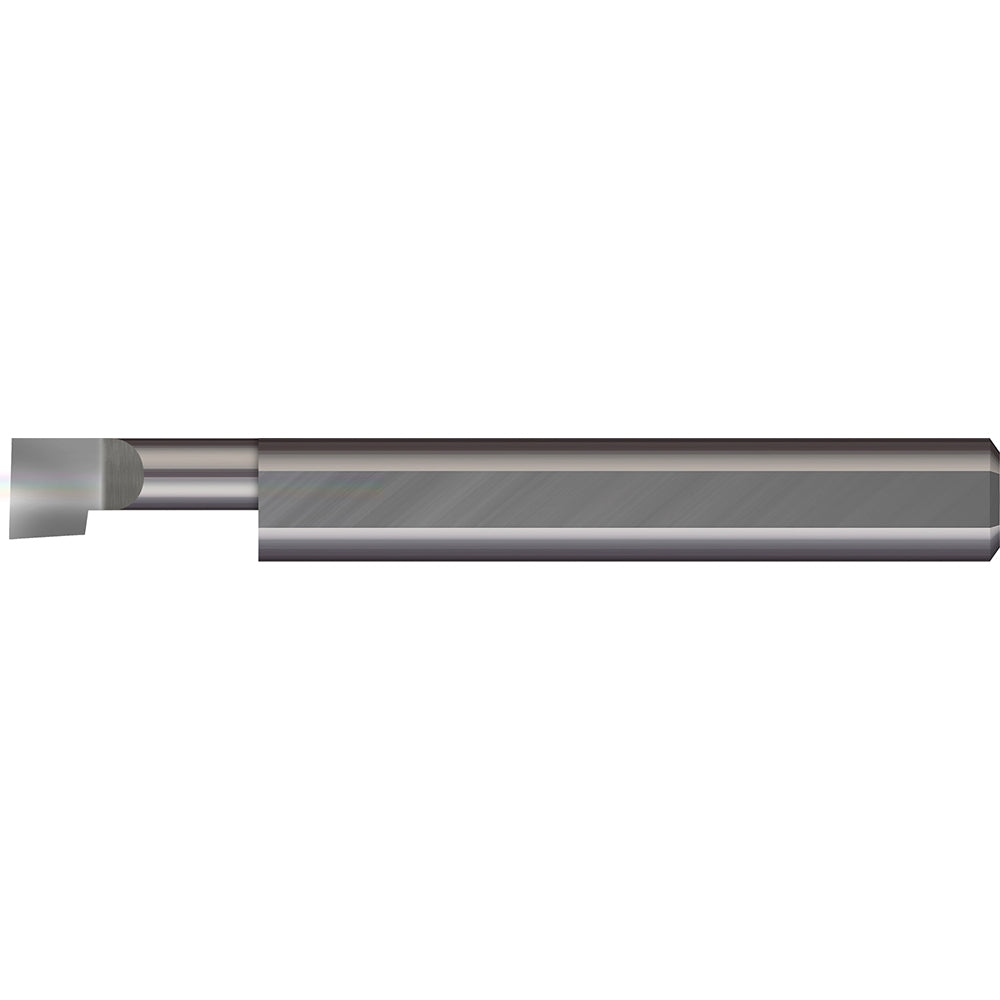 Micro 100 BB-140600S Boring Bar: 9/64" Min Bore, 0.6000" Max Depth, Right Hand, 3/16" Shank Dia, Solid Carbide
