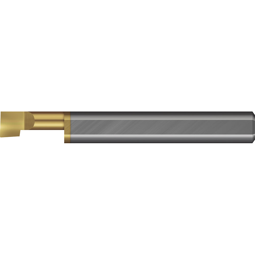 Micro 100 BB-140250G Boring Bar: 9/64" Min Bore, 1/4" Max Depth, Right Hand, 3/16" Shank Dia, Solid Carbide