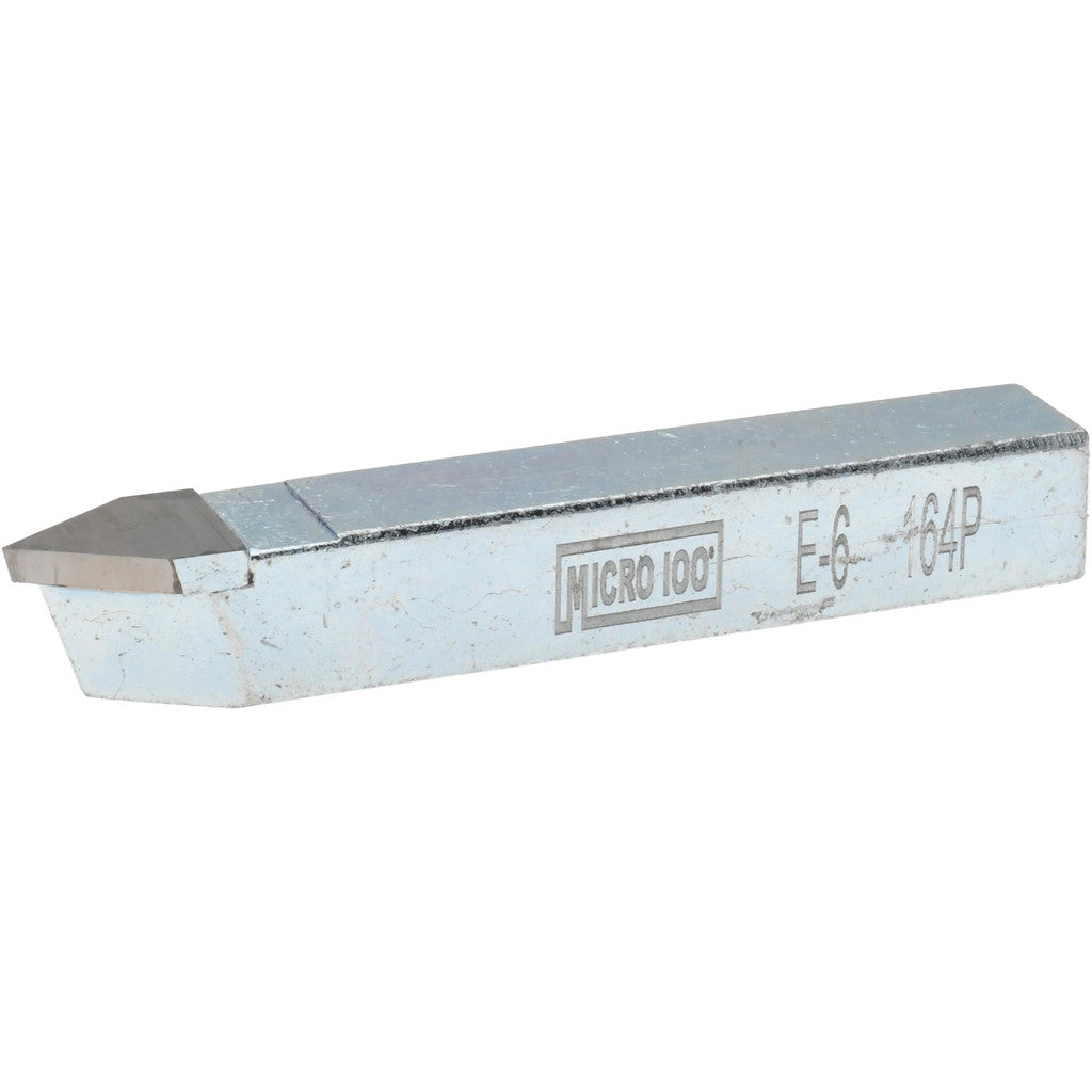 Micro 100 E-6 Single Point Threading Tool: External, Brazed Solid Carbide