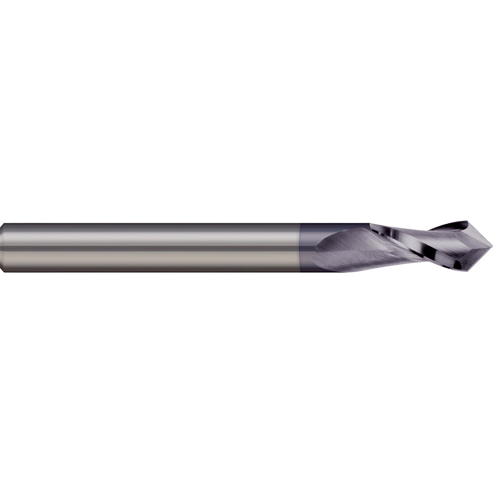 Micro 100 DM-125-490X Drill Mill: 1/8" Dia, 1/2" LOC, 4 Flutes, 90° Point, Solid Carbide
