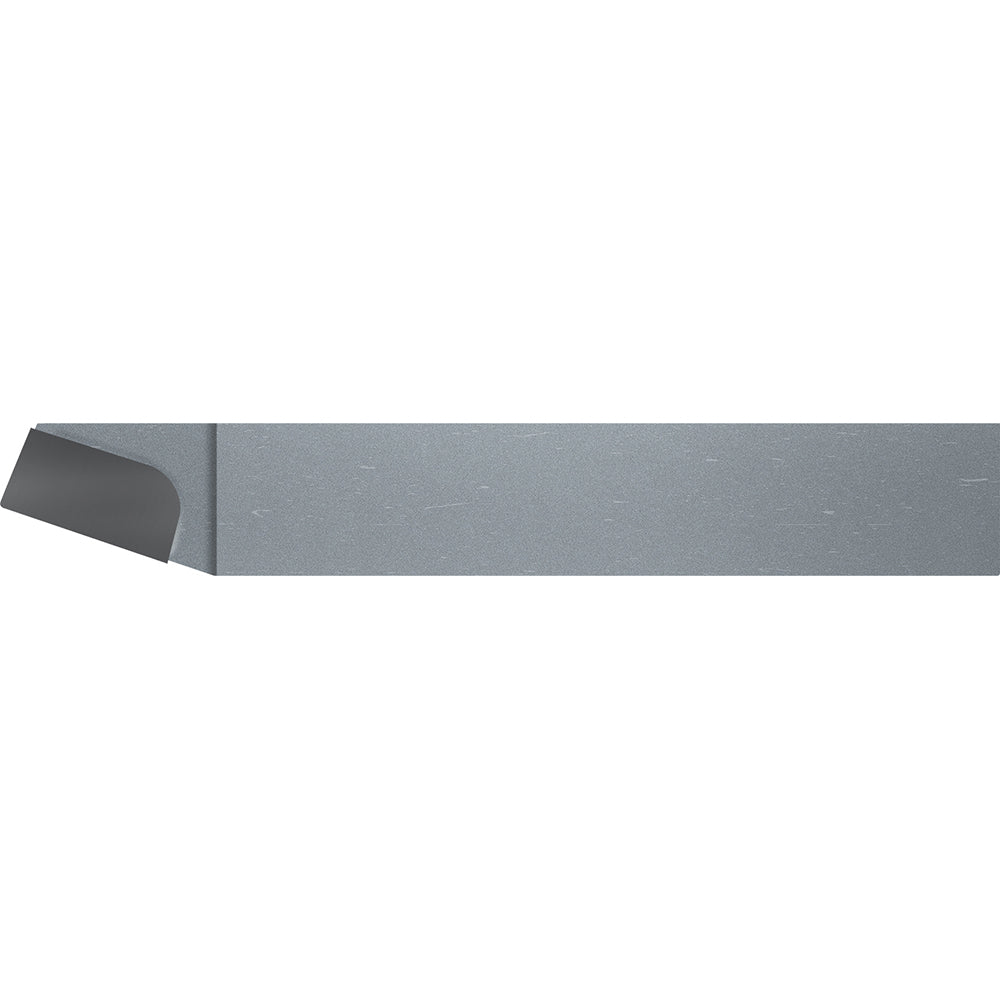 Micro 100 Single Point Tool Bit: BR-8, 1/2" Shank Width, 1/2" Shank Height, Solid Carbide Tip, Right Hand