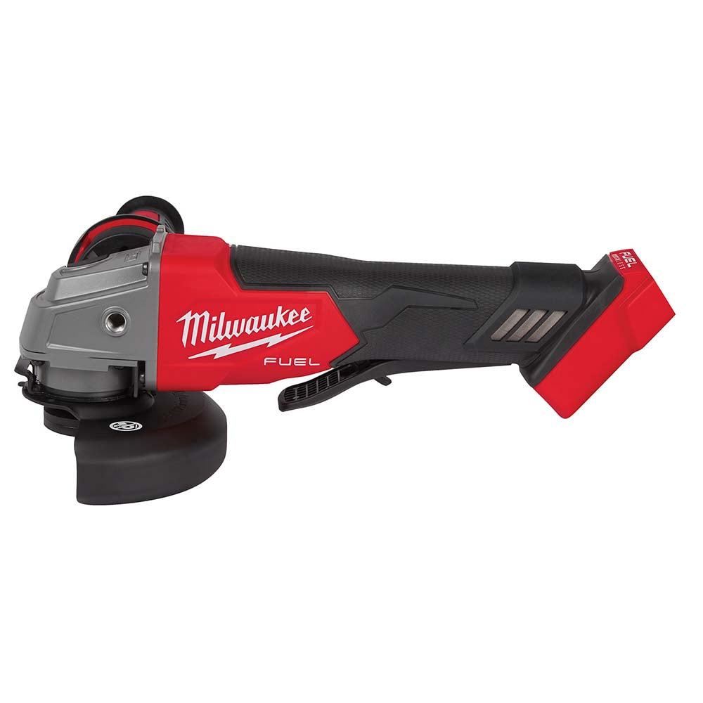 Milwaukee Tool 2880-20 M18 FUEL 4-1/2"/5" Braking Grinder Paddle Switch, No-Lock (Bare Tool)