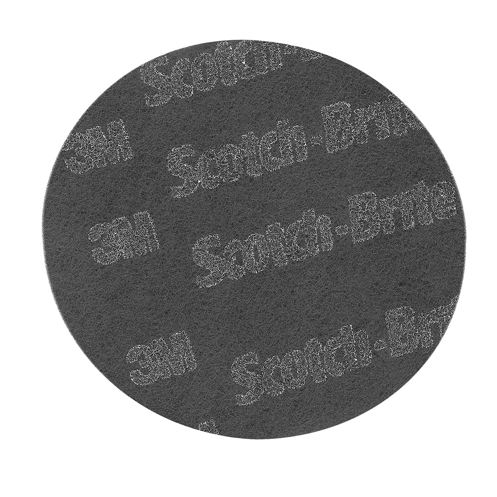 3M 7010365704 Hook & Loop Disc: 5" Dia, Non-Woven, Silicon Carbide
