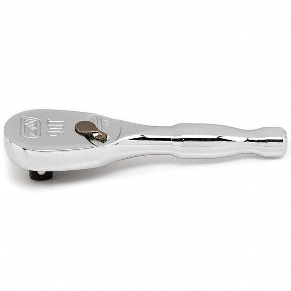 GEARWRENCH 81209T 3/8" Drive 90-Tooth Stubby Teardrop Ratchet 4-3/4"
