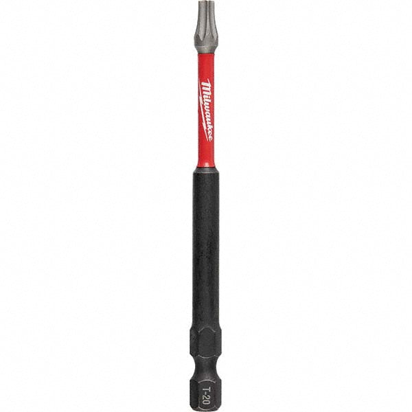 Milwaukee Tool 48-32-4578 SHOCKWAVE Impact Duty 3-1/2" TORX T20 Power Bit, 5-Pack