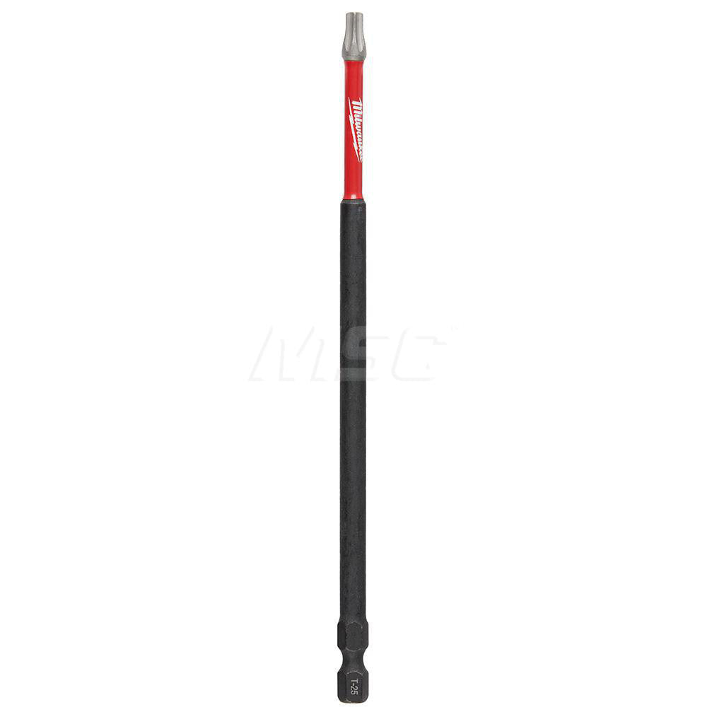 Milwaukee Tool 48-32-4247 SHOCKWAVE Impact Duty 6" Impact TORX T27 Power Bit, 10-Pack