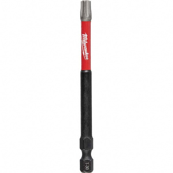 Milwaukee Tool 48-32-4580 SHOCKWAVE Impact Duty 3-1/2" TORX T30 Power Bit, 5-Pack