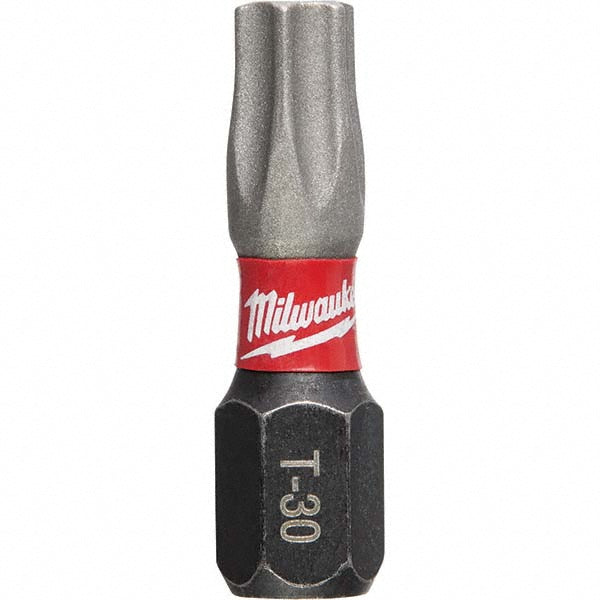 Milwaukee Tool 48-32-4637 SHOCKWAVE Impact Duty 1" TORX T30 Insert Bit, 5-Pack