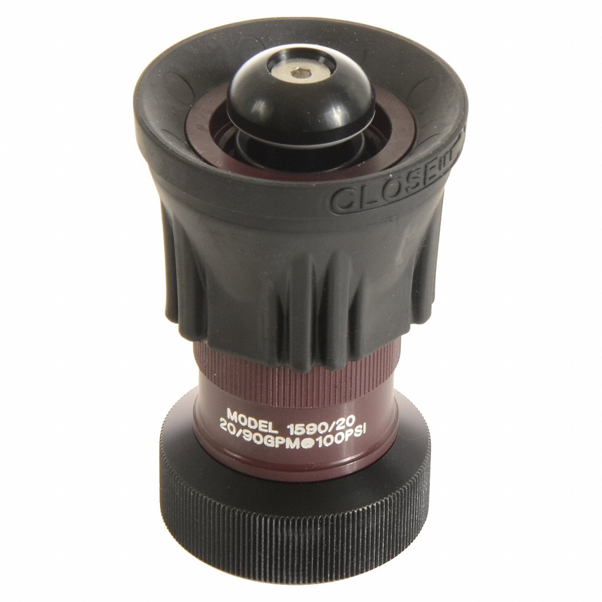 Viper Fire Hose Nozzle, Twist, Aluminum (1590-20)
