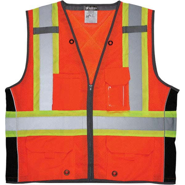 MCR Safety SURVCS2OX3 High Visibility Vest: 3X-Large