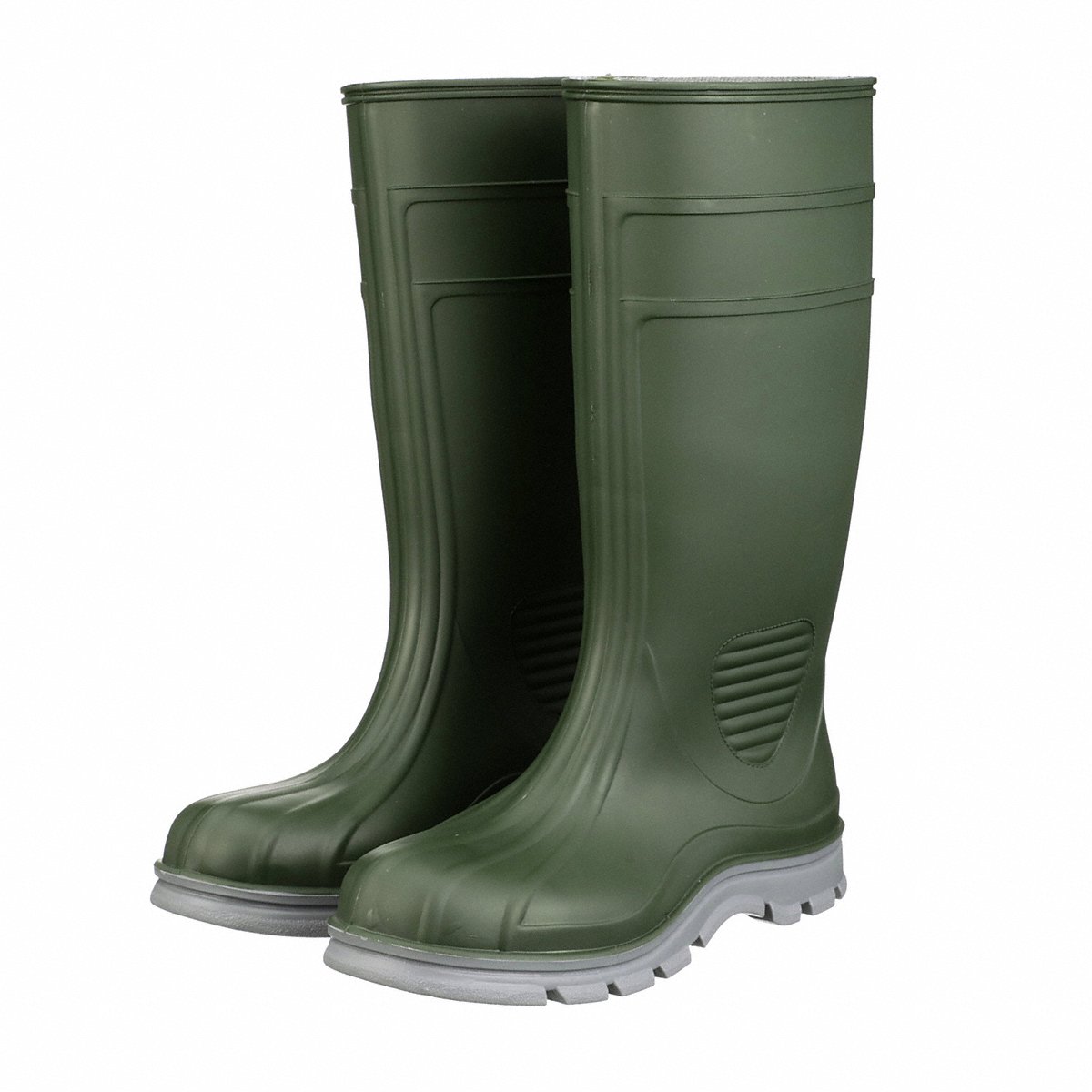 Heartland Footwear Sales Inc Rubber Boot, Men'S, 7, Knee, Green, Pr (15D829)