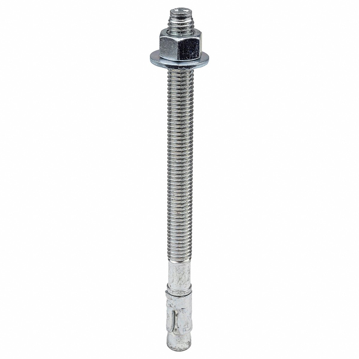 Red Head Wedge Anchor, 1/2-13 Thread, Steel, 1/2 in Diameter, Pack of 25 (WS-1270G)