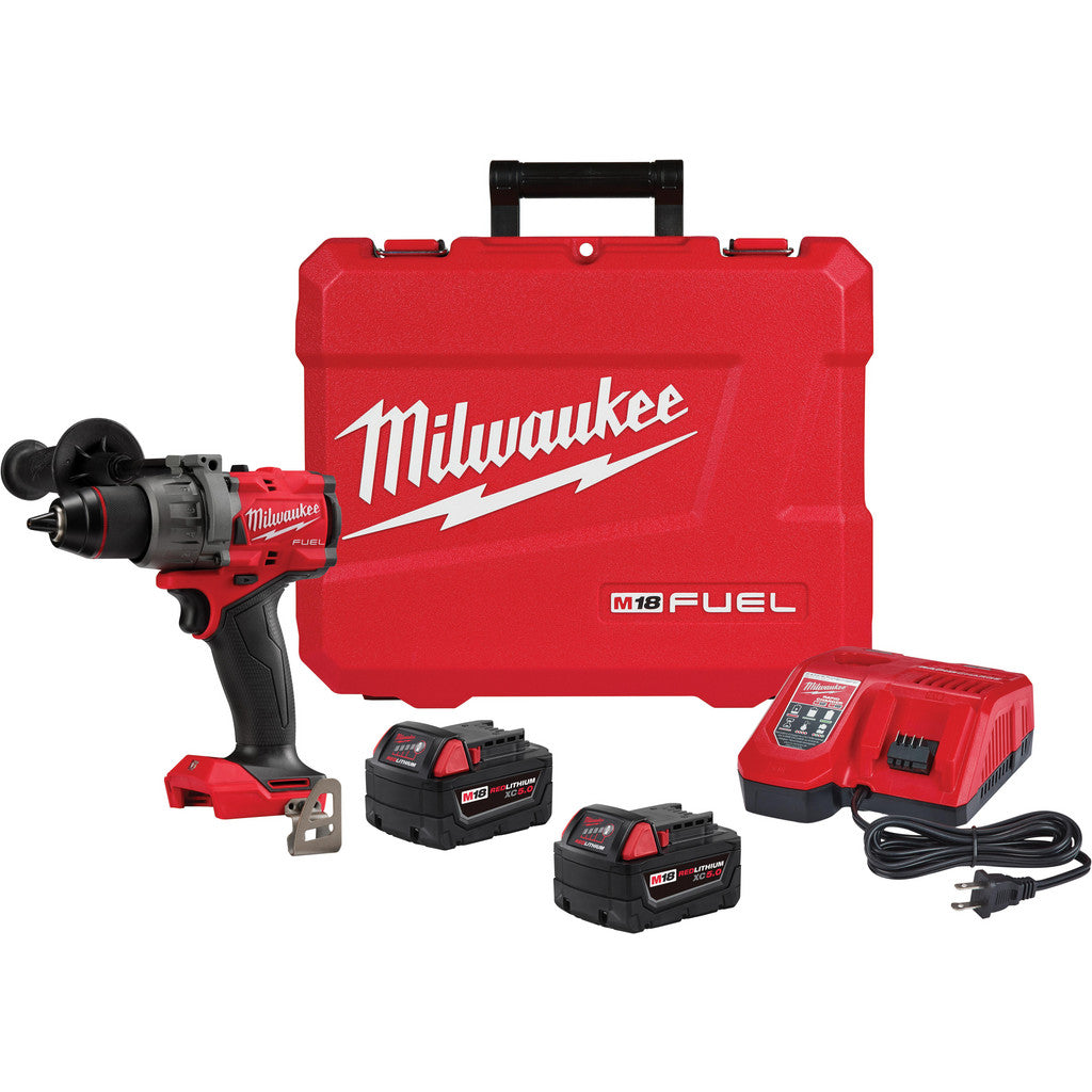 Milwaukee Tool 2904-22 M18 FUEL 1/2" Hammer Drill/Driver Kit