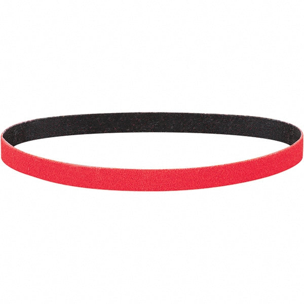 Dynabrade 82569 Abrasive Belt: 1/2" Wide, 24" OAL, 36 Grit, Ceramic (Pack of 50)