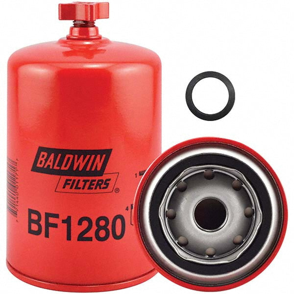 Baldwin Filters BF1280 Automotive Fuel & Water Separator Element: 3.688" OD, 6-1/4" OAL (Pack of 12)