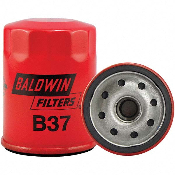 Baldwin Filters B37 Automotive Oil Filter: 2.56" OD, 3-1/2" OAL (Pack of 12)
