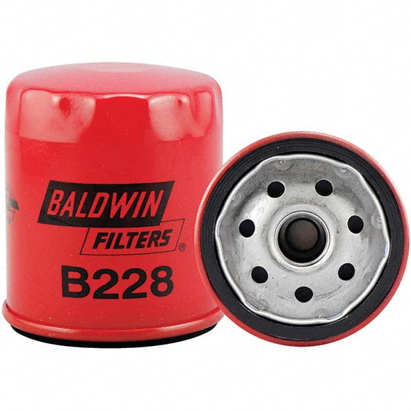Baldwin Filters B228 Automotive Oil Filter: 3" OD, 3-1/2" OAL